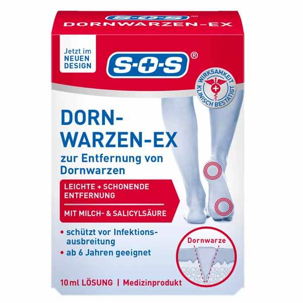 SOS 足底疣雞眼修復液10ml Dornwarzen-Ex 德國進口